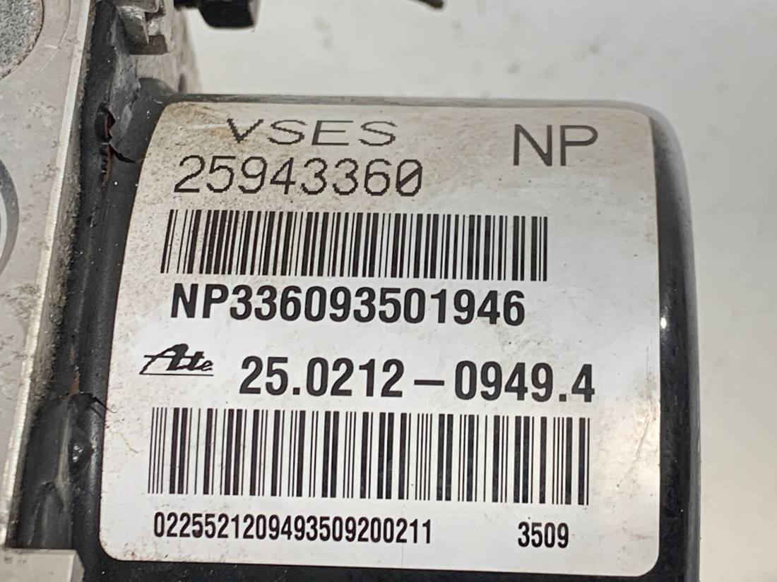 Блок керування ABS АБС Chevrolet Captiva 25943360 — фото деталі 5