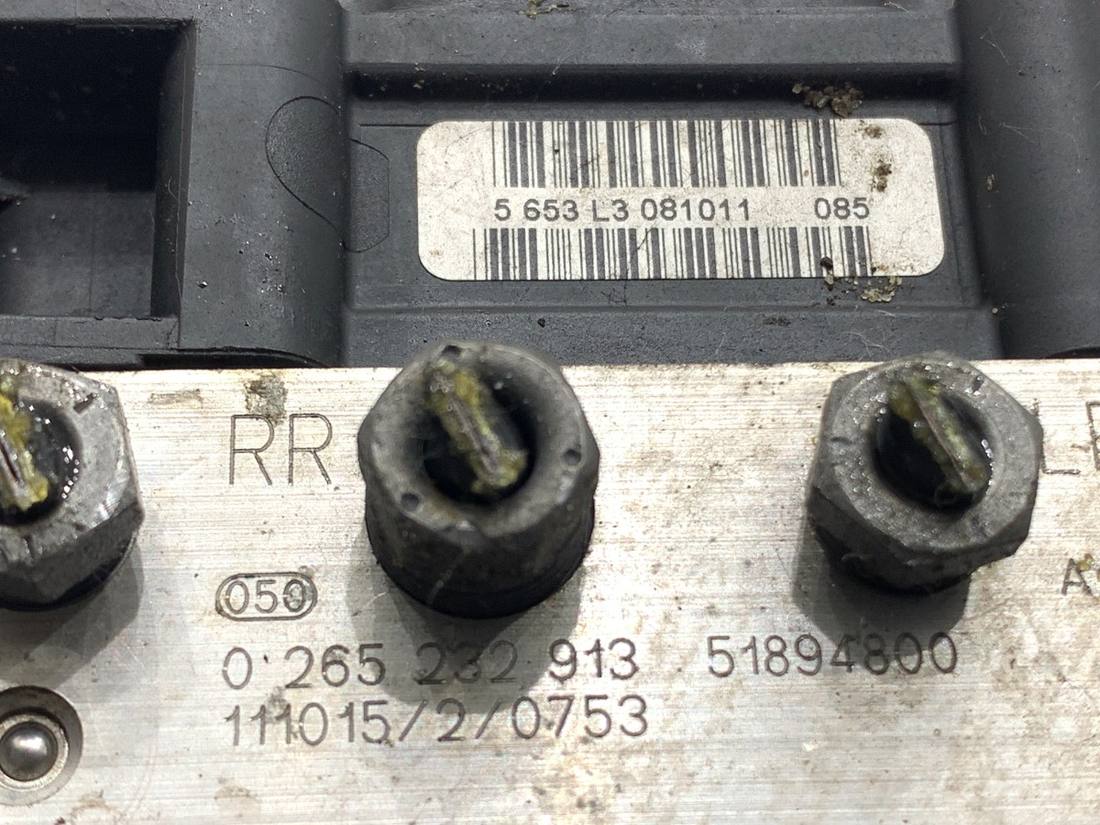 Блок керування ABS АБС Fiat Punto 51894800 — фото деталі 5