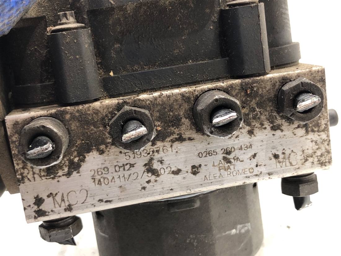 Блок керування ABS АБС Fiat Panda 51932761 — фото деталі 4
