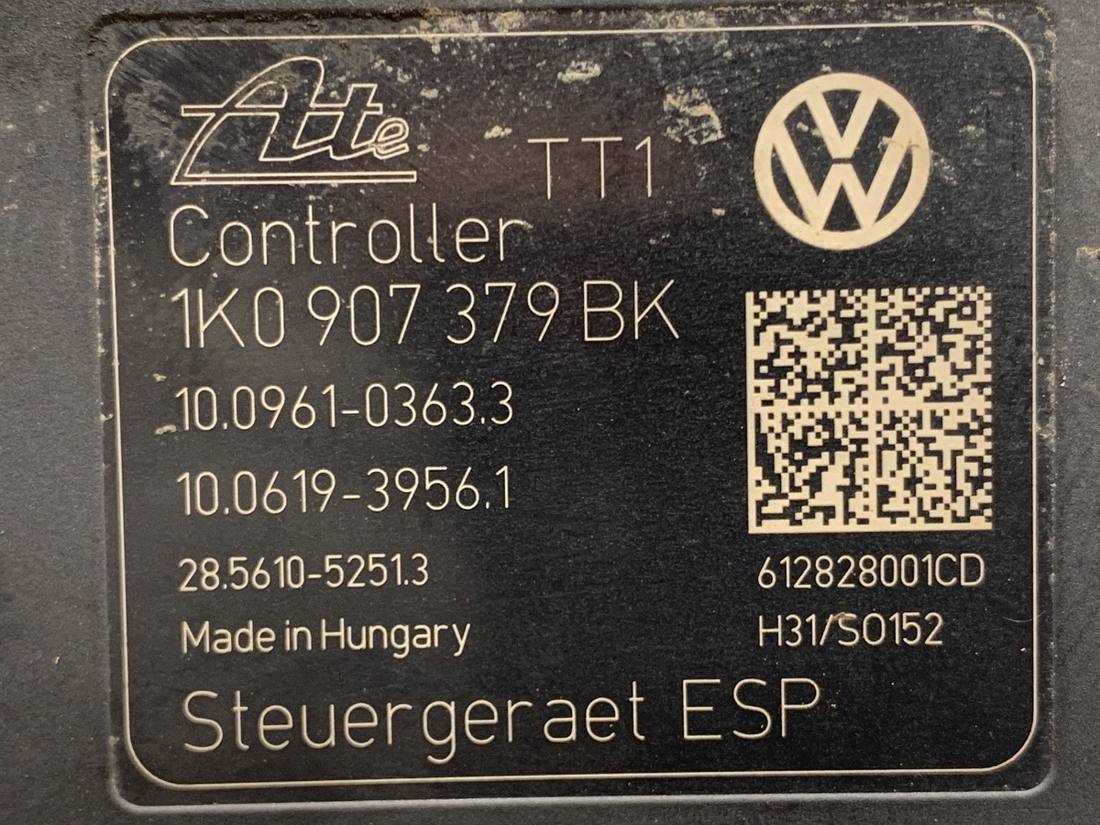 Блок керування ABS АБС Skoda Yeti 1K0614517DN — фото деталі 5