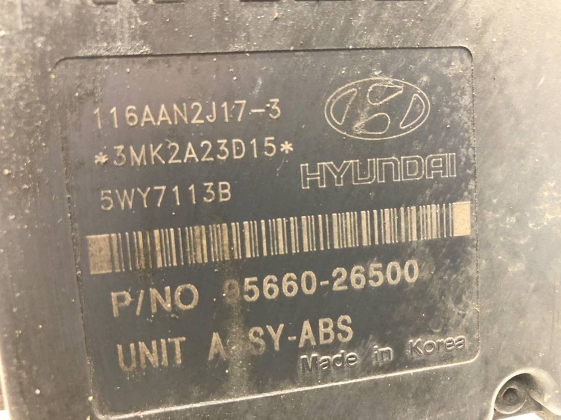 Блок керування ABS АБС Hyundai Santa Fe 95660-26500 — фото деталі 4