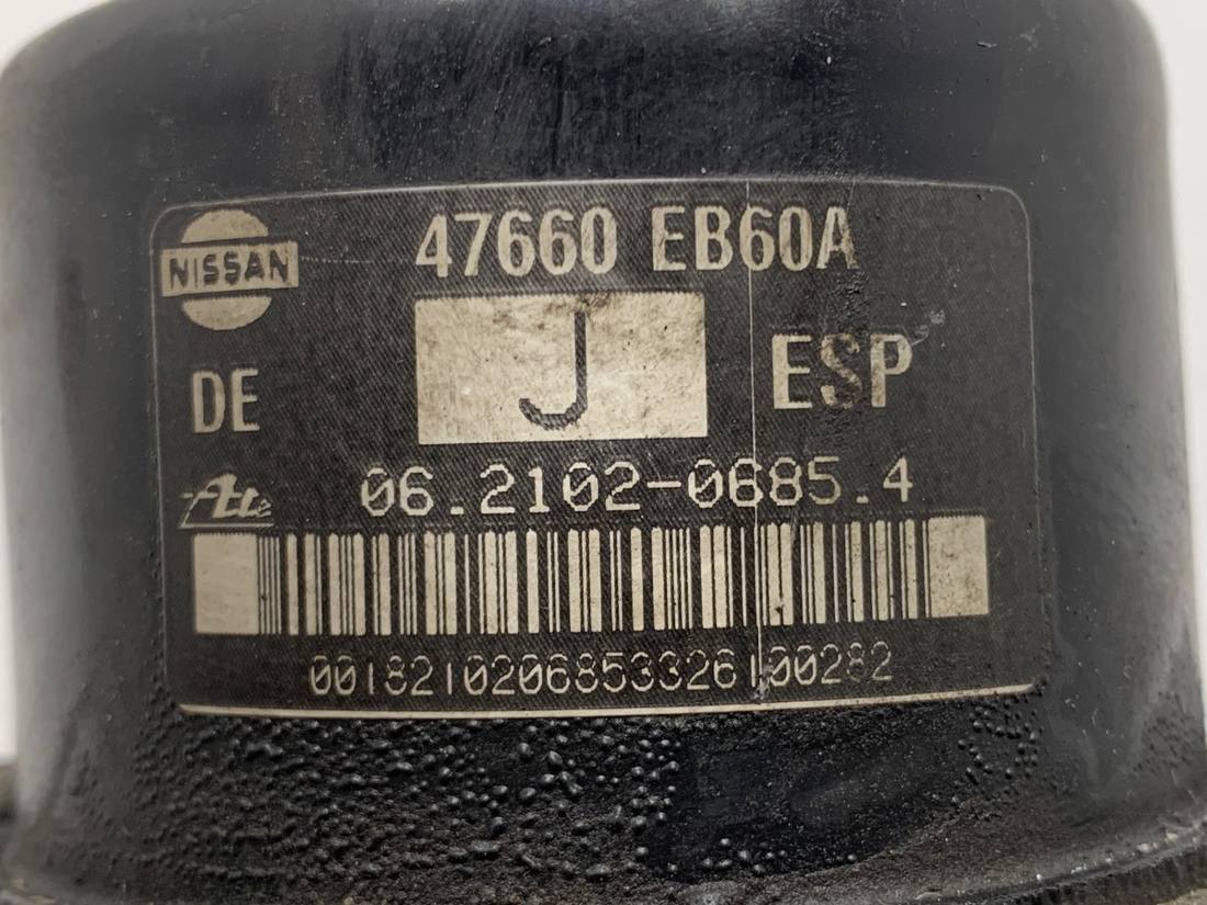 Блок керування ABS АБС Nissan Pathfinder 47660EB60A — фото деталі 6