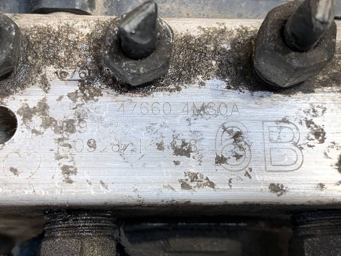 Блок керування ABS АБС Nissan X-trail 476604MS0A — фото деталі 4