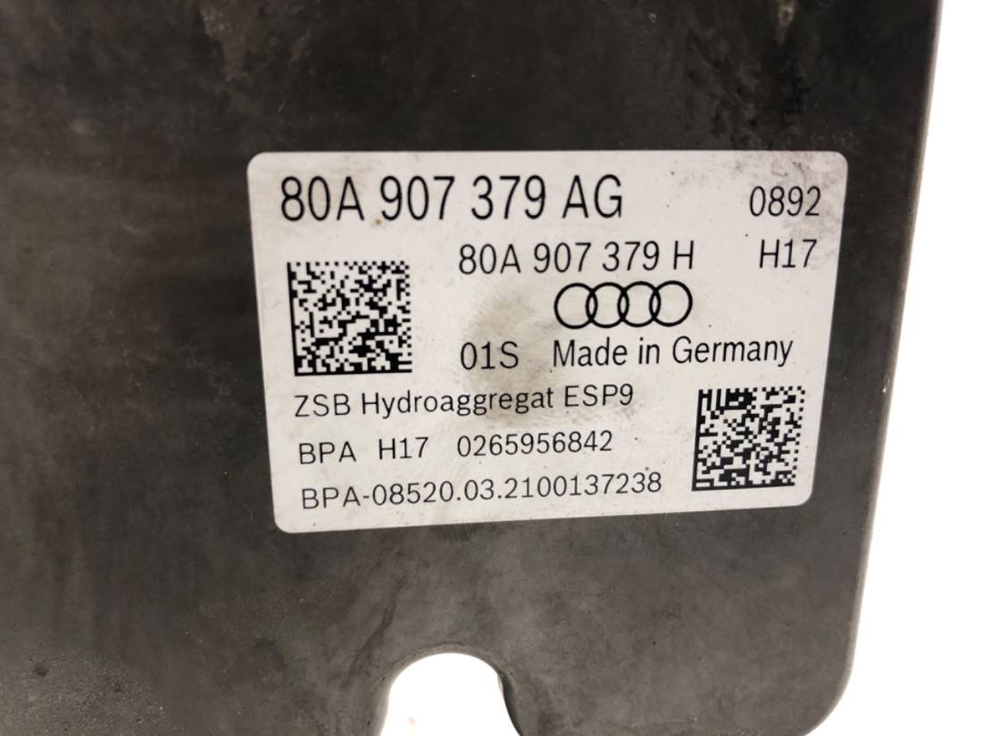 Блок керування ABS АБС Audi Q5 80A907379AG — фото деталі 5