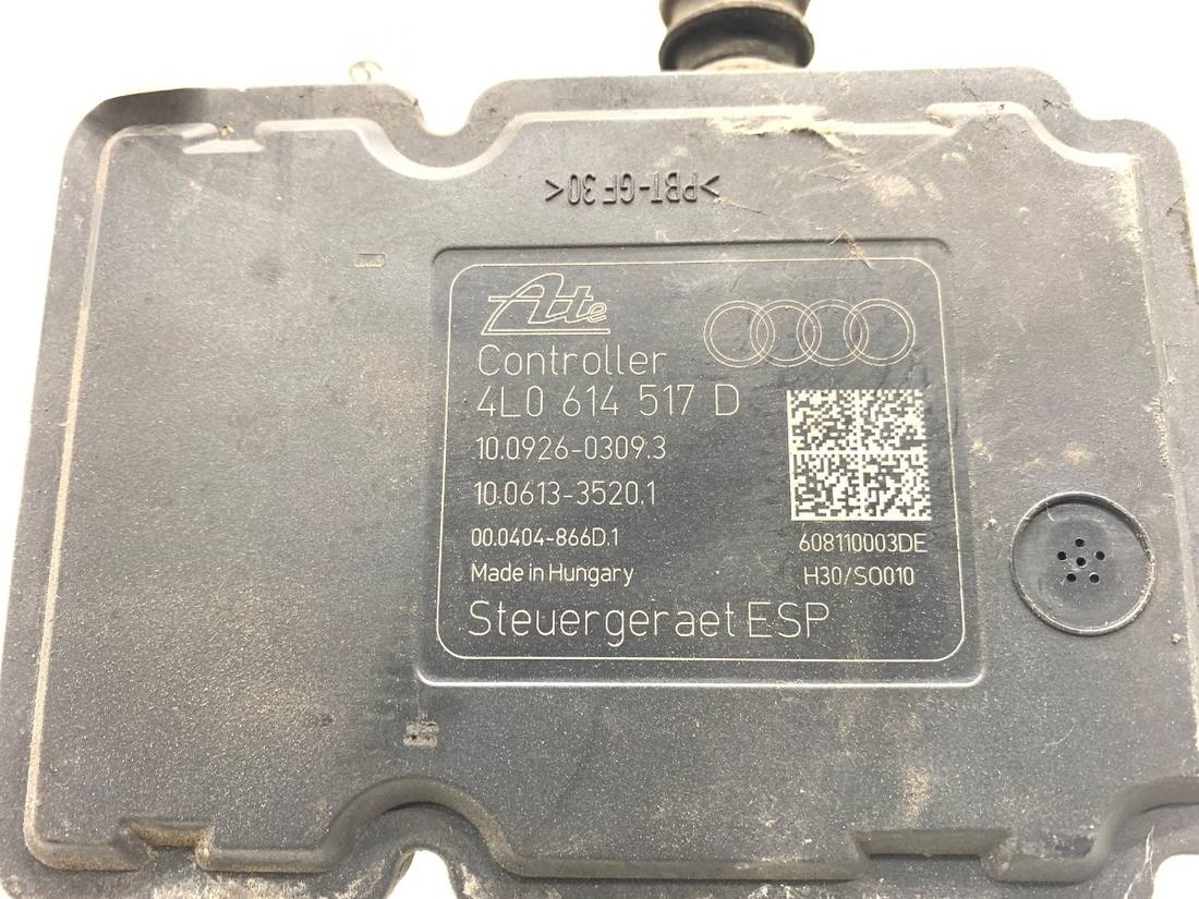 Блок керування ABS АБС Audi Q7 4L0614517D — фото деталі 3