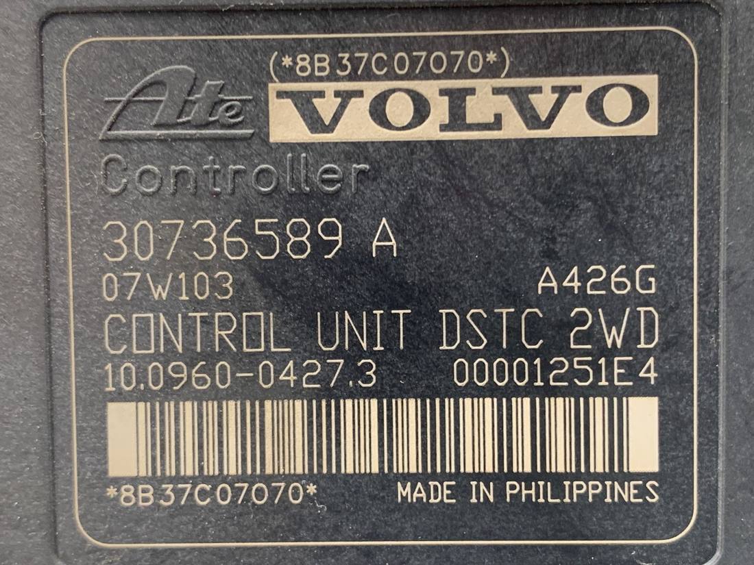 Блок керування ABS АБС Volvo C30 30736589 — фото деталі 6