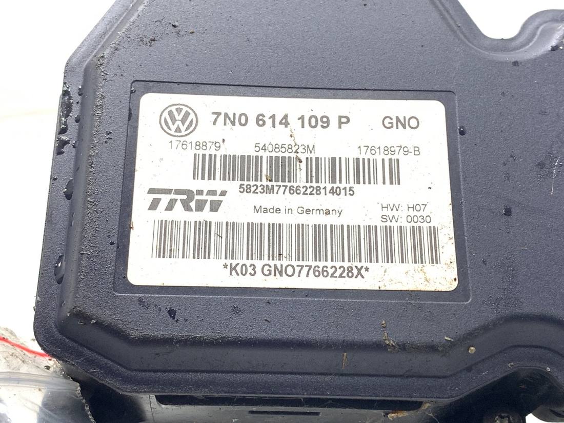Блок керування ABS АБС Volkswagen Sharan 7N0614109P — фото деталі 4