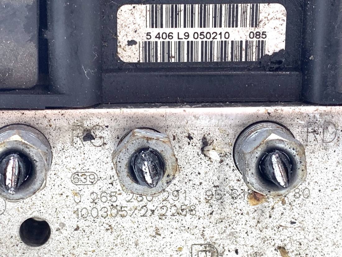 Блок керування ABS АБС Citroen C4 9661887180 — фото деталі 5