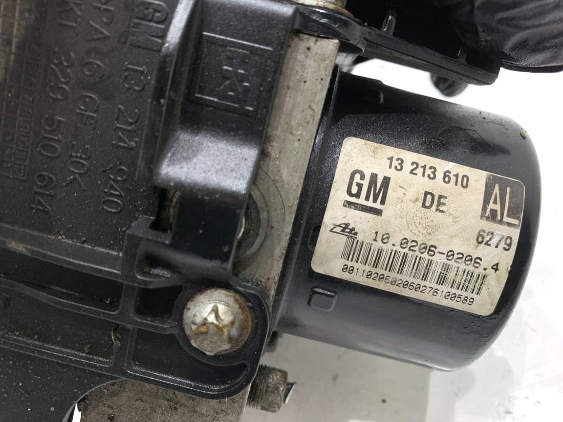 Блок керування ABS АБС Opel Astra H 13213610DE — фото деталі 6