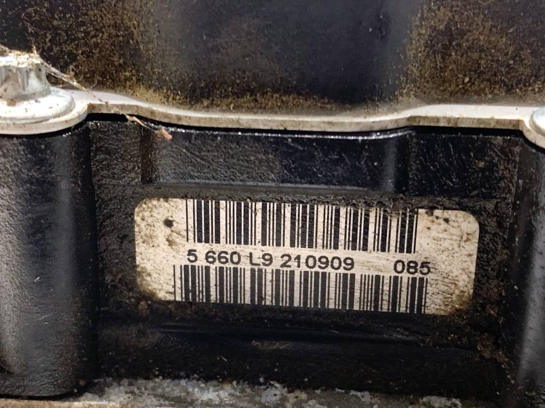 Блок керування ABS АБС Citroen C4 9666637680 — фото деталі 5