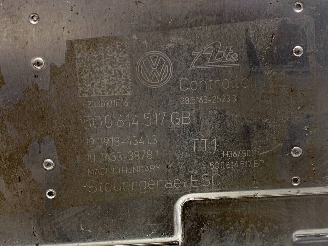 Блок керування ABS АБС Volkswagen T-Roc 5Q0614517GB — фото деталі 5