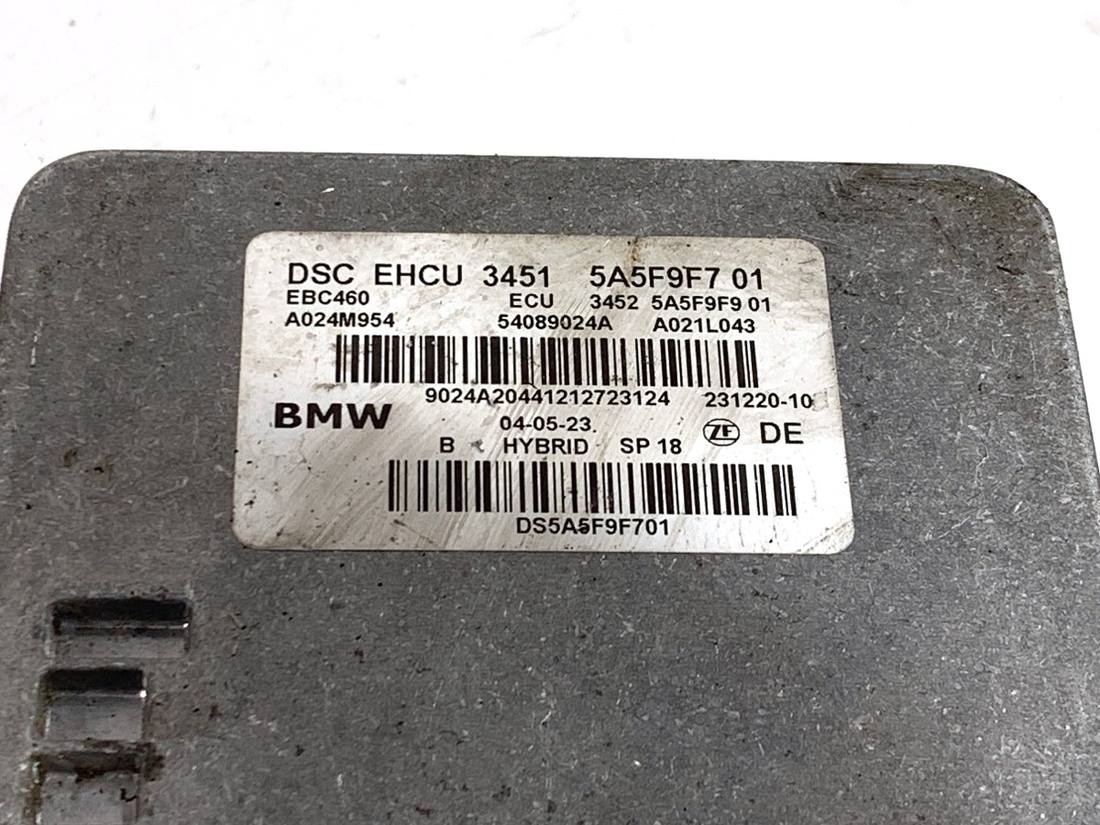 Блок керування ABS АБС BMW X4 F98 5A5F9F7 — фото деталі 5