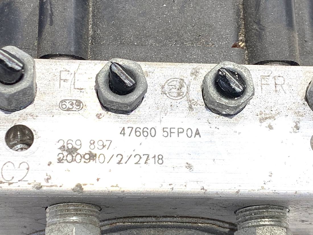 Блок керування ABS АБС Nissan Micra 476605FP0A — фото деталі 5