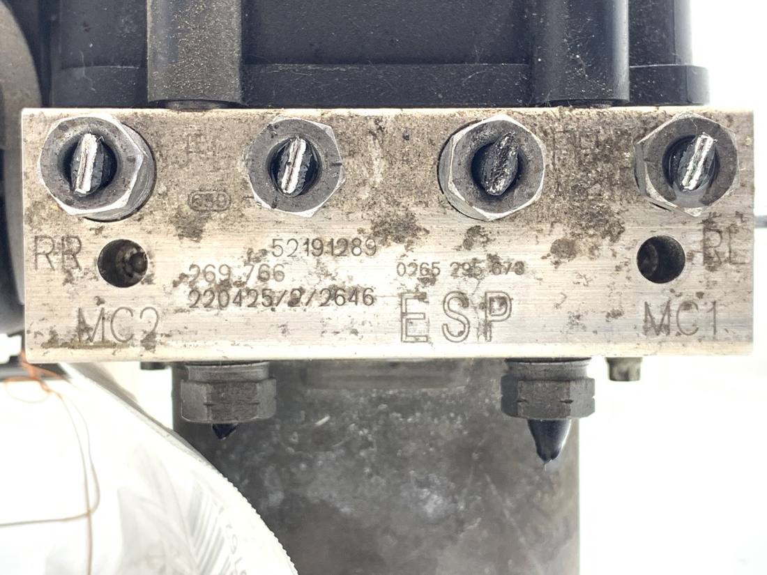 Блок керування ABS АБС Opel Movano 52191289 — фото деталі 4