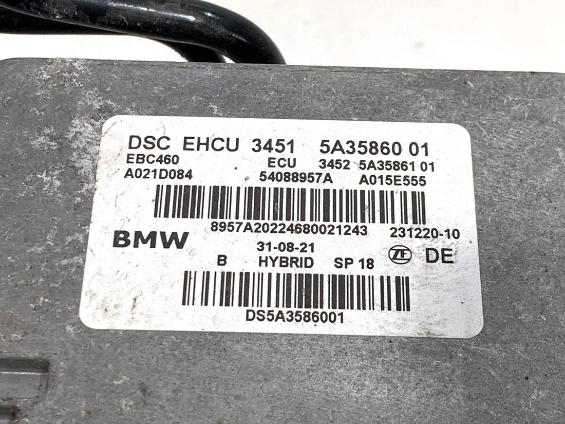 Блок керування ABS АБС BMW 5 G30 5A35860 — фото деталі 5