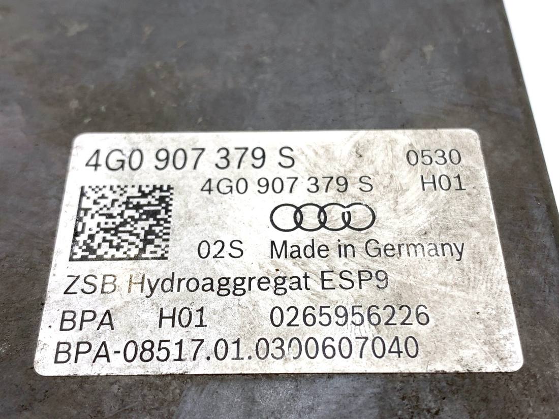Блок керування ABS АБС Audi A7 4G 4G0907379S — фото деталі 8