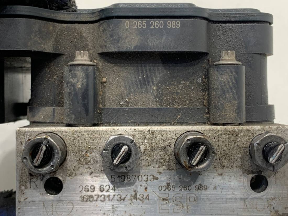 Блок керування ABS АБС Peugeot Boxer 51987033 — фото деталі 5