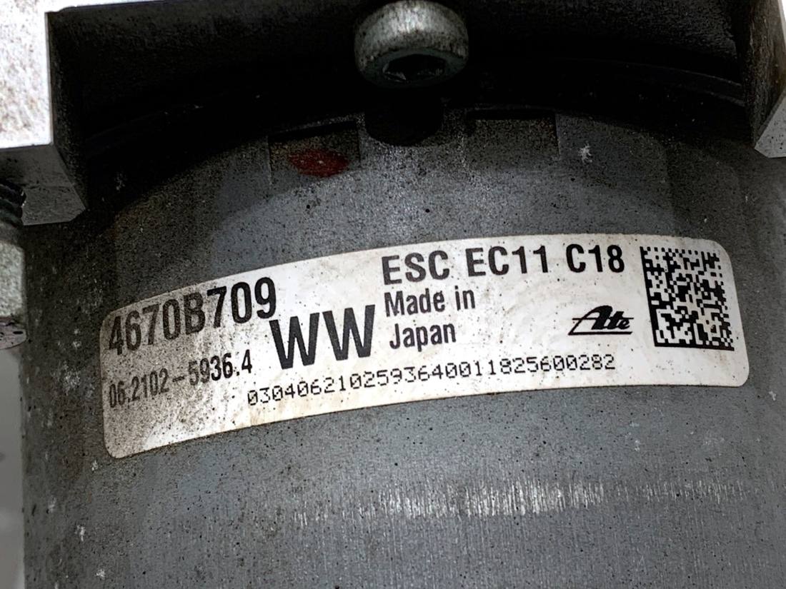Блок керування ABS АБС Mitsubishi Eclipse 4670B709 — фото деталі 4