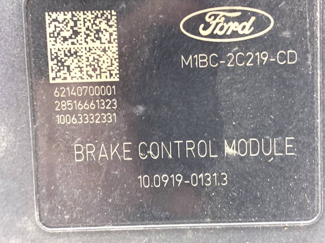 Блок керування ABS АБС Ford Fiesta M1BC-2C219-CD — фото деталі 8