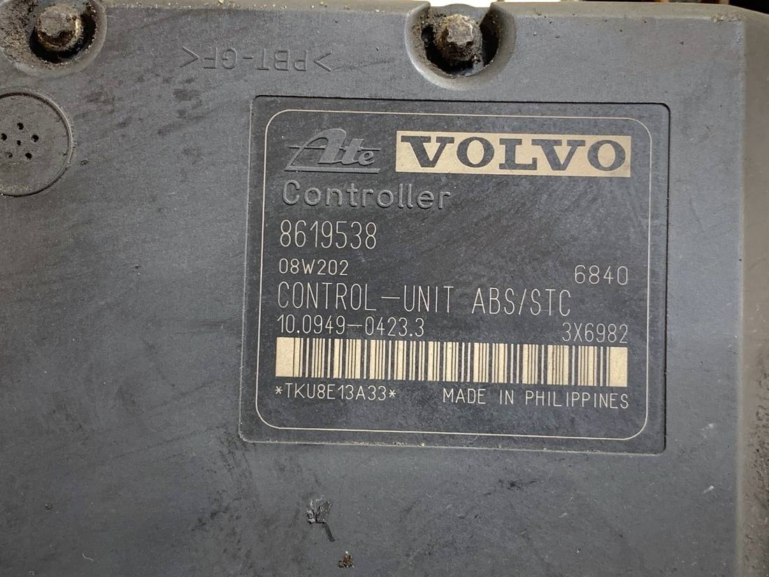 Блок керування ABS АБС Volvo V70 8619538 — фото деталі 6