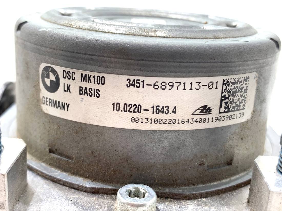 Блок керування ABS АБС BMW 3 F30 6897114 — фото деталі 5