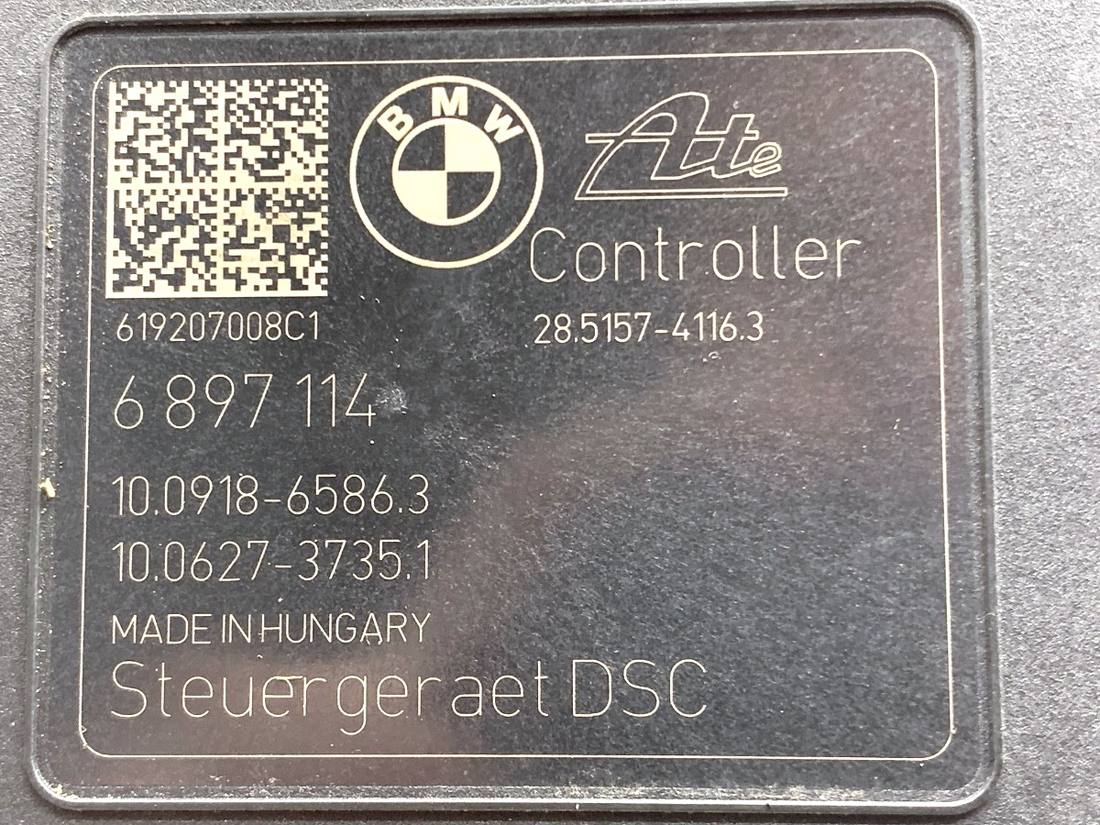 Блок керування ABS АБС BMW 3 F30 6897114 — фото деталі 8