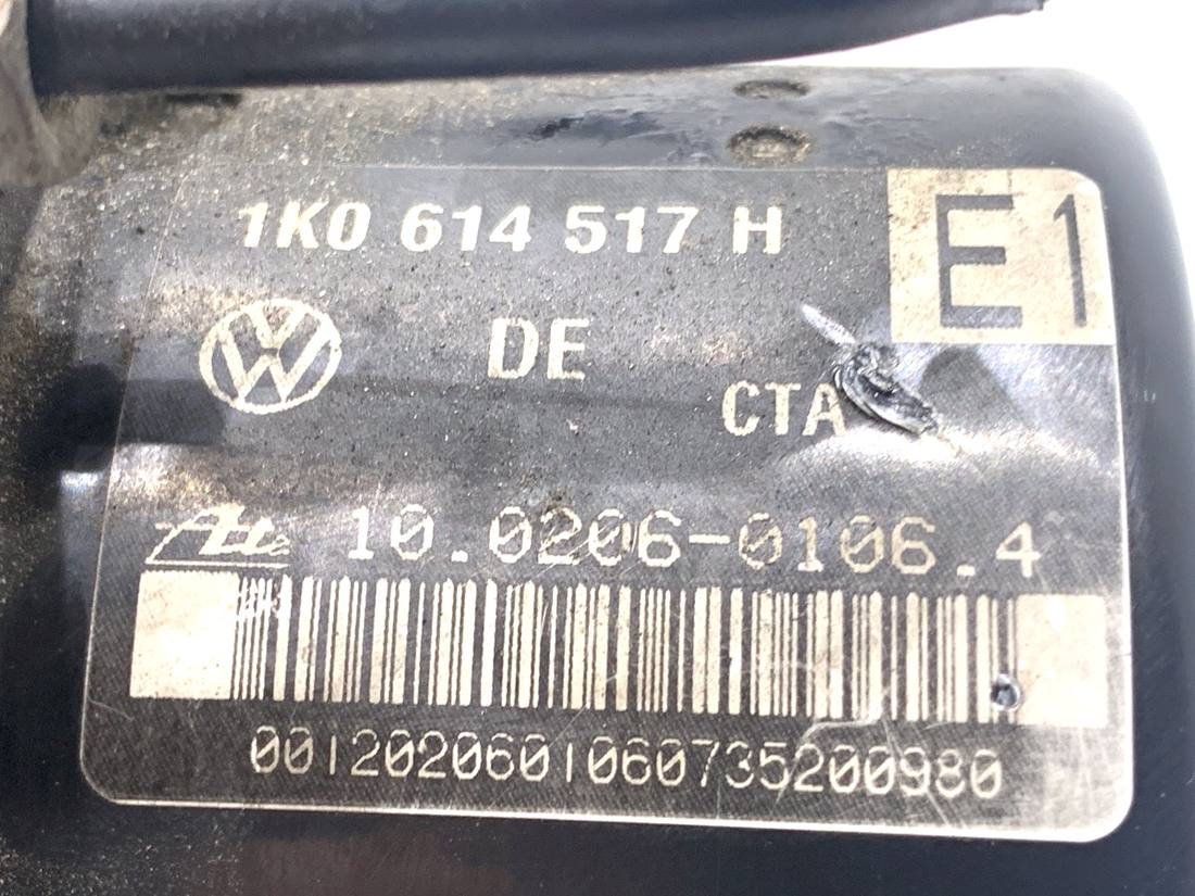 Блок керування ABS АБС Volkswagen Touran 1K0614517H — фото деталі 6
