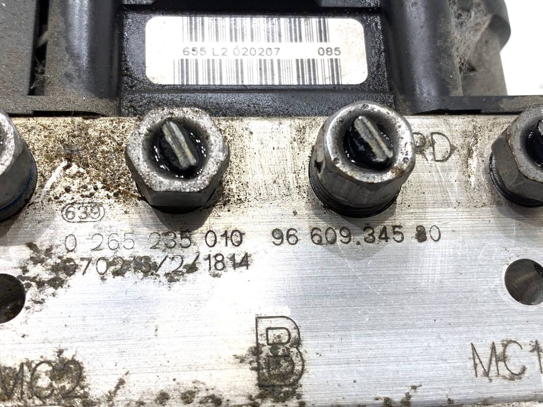Блок керування ABS АБС Citroen C4 0265235010 — фото деталі 7