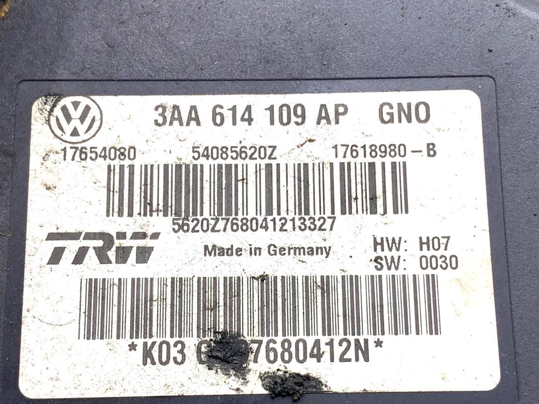 Блок керування ABS АБС Volkswagen Passat B7 3AA614109AP — фото деталі 6