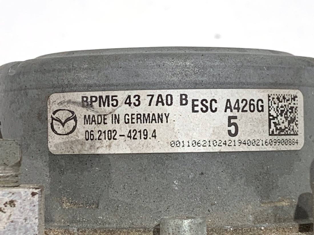 Блок керування ABS АБС Mazda 3 BPM5437A0B — фото деталі 5
