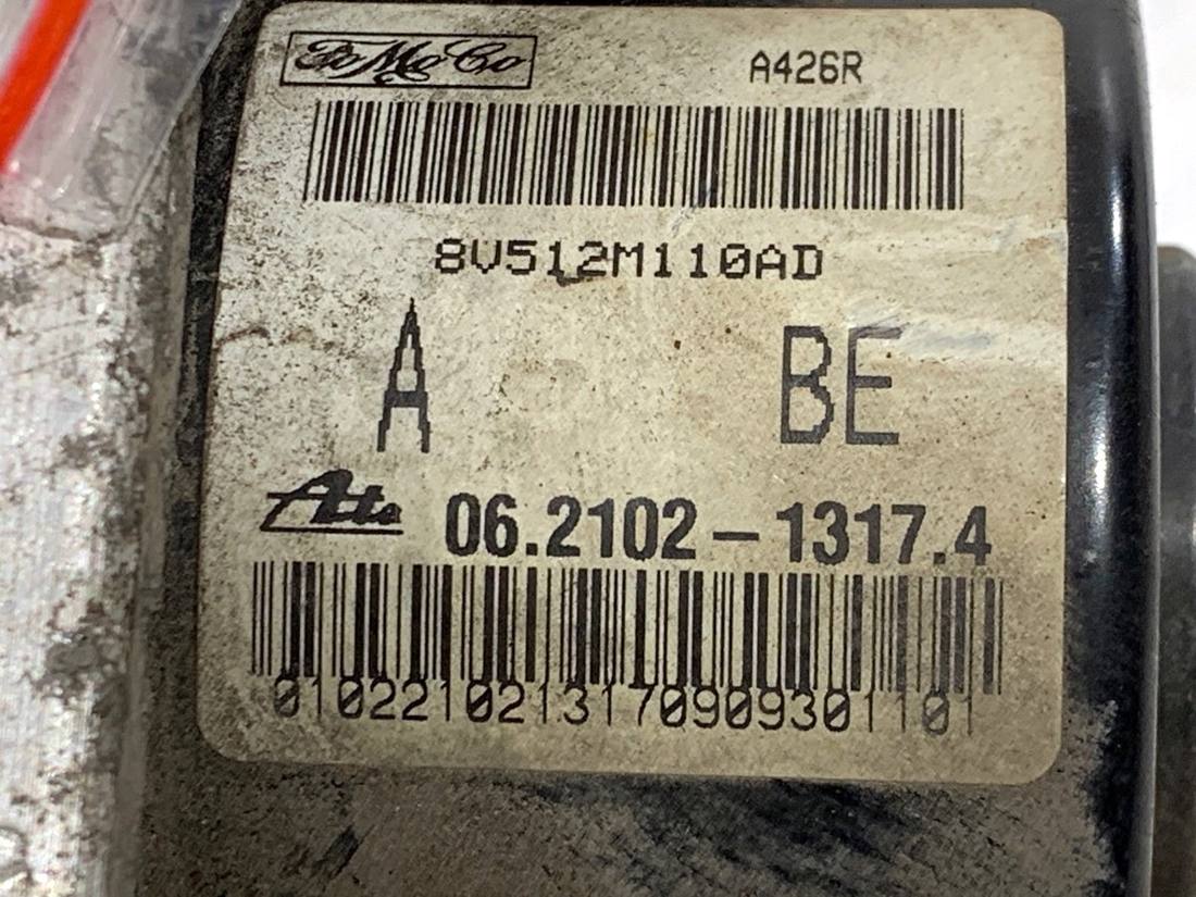 Блок керування ABS АБС Ford Fiesta 8V512M110AD — фото деталі 4