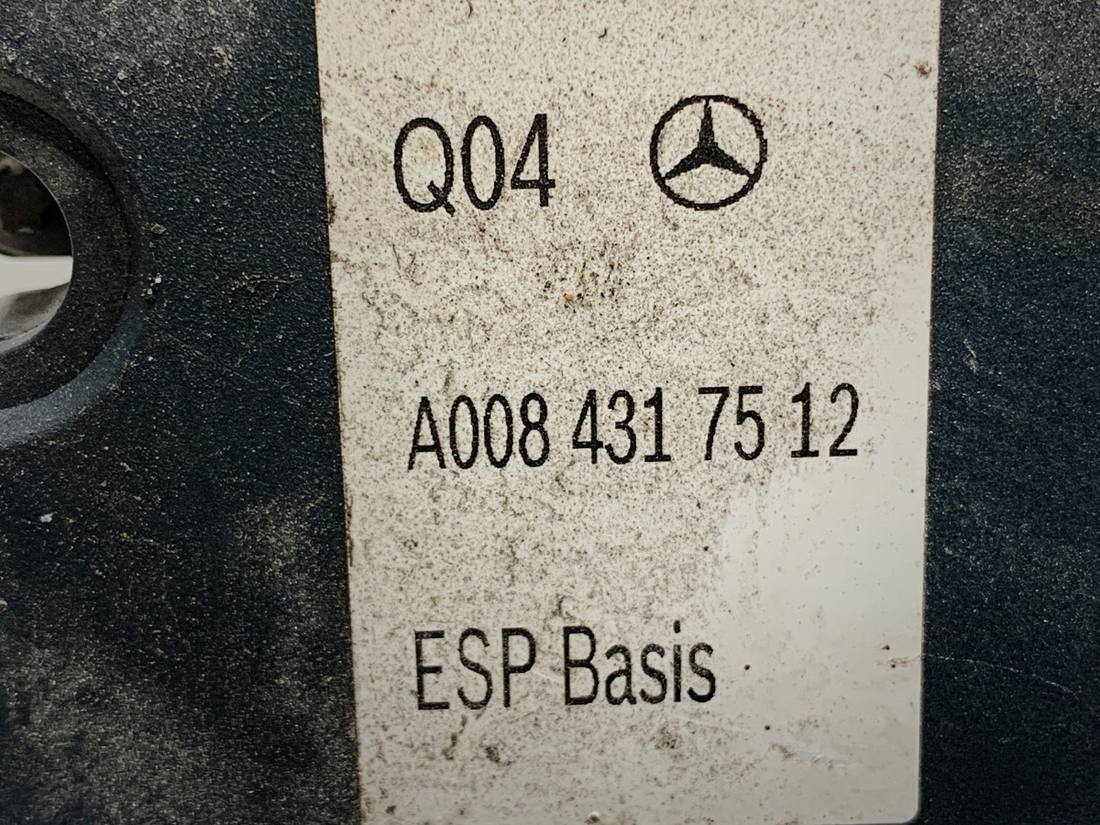 Блок керування ABS АБС Mercedes A W176 A0084317512 — фото деталі 5