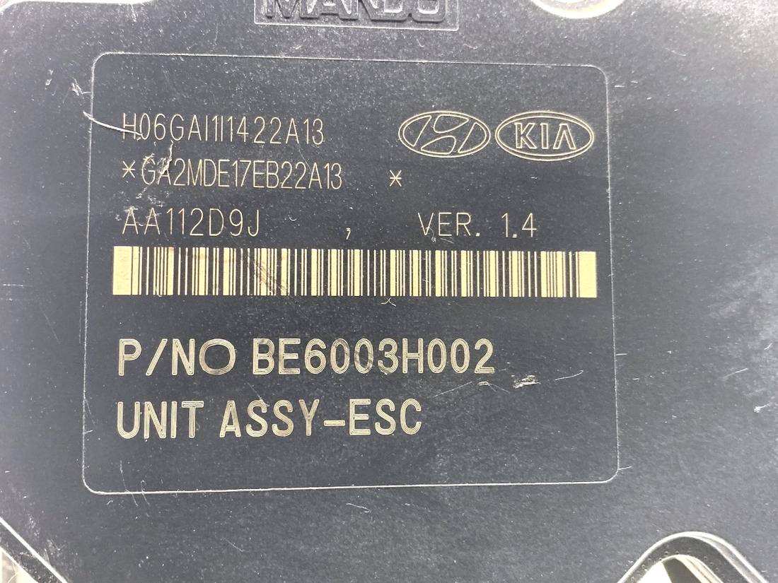 Блок керування ABS АБС Hyundai Santa Fe 58920-2W710 — фото деталі 5