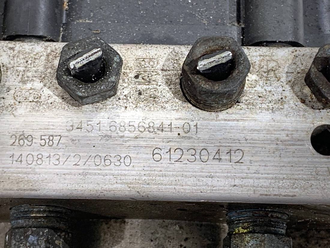 Блок керування ABS АБС BMW X6 6856841 — фото деталі 5