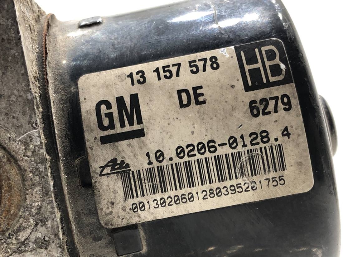 Блок керування ABS АБС Opel Astra H 13157578 — фото деталі 3