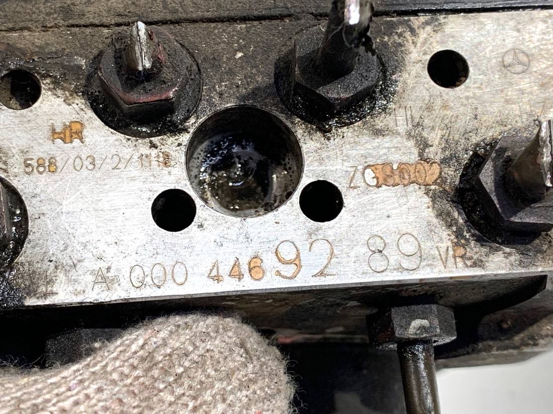 Блок керування ABS АБС Mercedes Sprinter 0004469289 — фото деталі 4