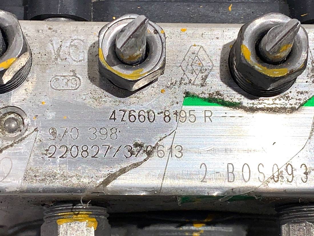Блок керування ABS АБС Renault Clio 476608195R — фото деталі 5