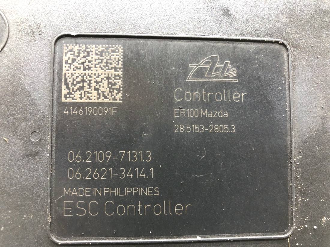 Блок керування ABS АБС Mazda 3 BHR1437A0A — фото деталі 3