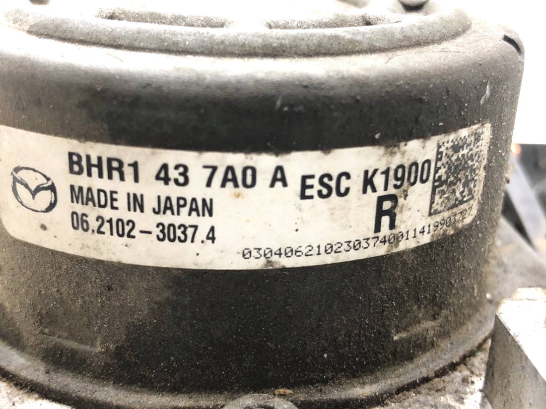 Блок керування ABS АБС Mazda 3 BHR1437A0A — фото деталі 4