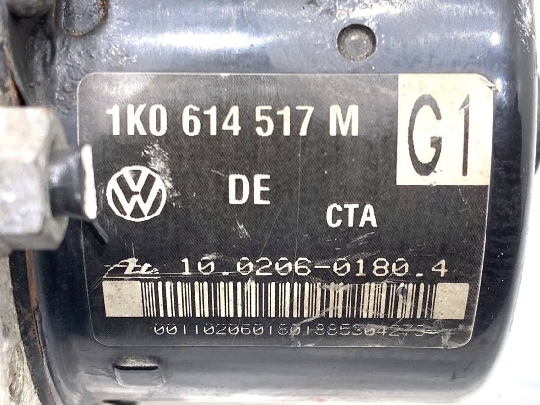 Блок керування ABS АБС Volkswagen Touran 1K0614517M — фото деталі 4