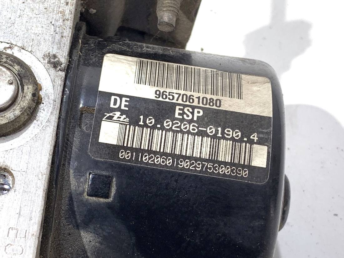 Блок керування ABS АБС Citroen C5 9657061080 — фото деталі 5