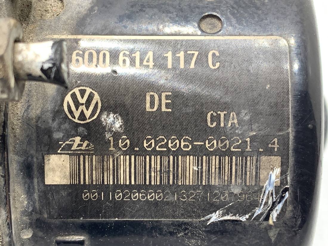 Блок керування ABS АБС Volkswagen Polo 6Q0614117C — фото деталі 4