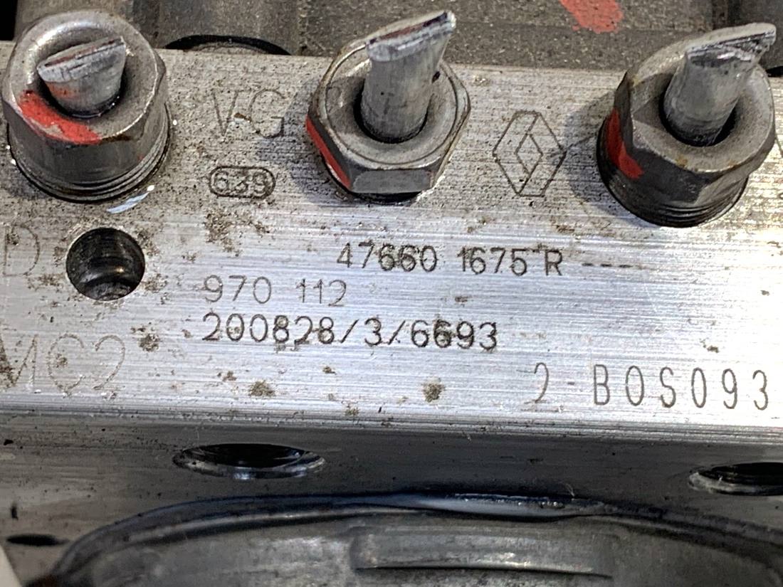 Блок керування ABS АБС Renault Clio 476601675R — фото деталі 5
