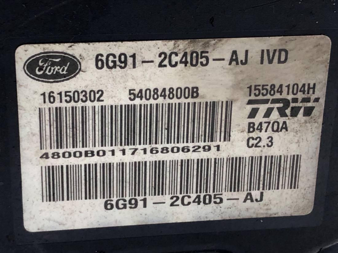 Блок керування ABS АБС Ford S-max 6G91-2C405-AJ — фото деталі 4