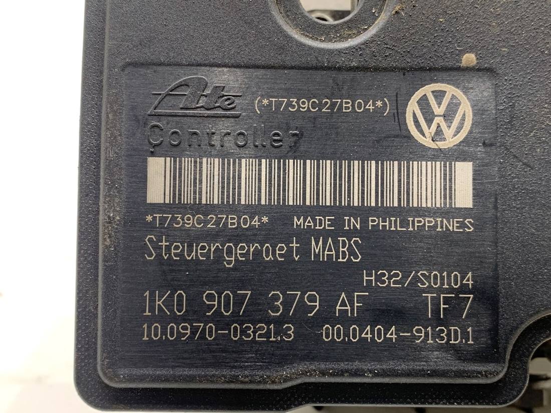 Блок керування ABS АБС Volkswagen Golf 5 1K0614117AE — фото деталі 5
