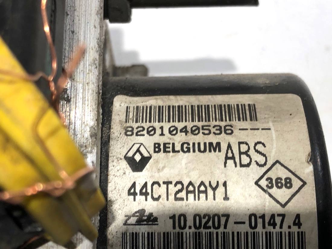 Блок керування ABS АБС Renault Twingo 8201040536 — фото деталі 5