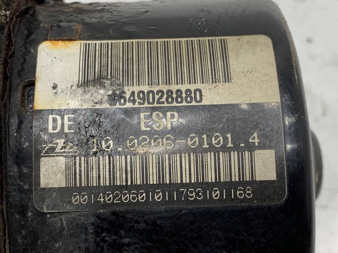Блок керування ABS АБС Citroen C3 9649028880 — фото деталі 5