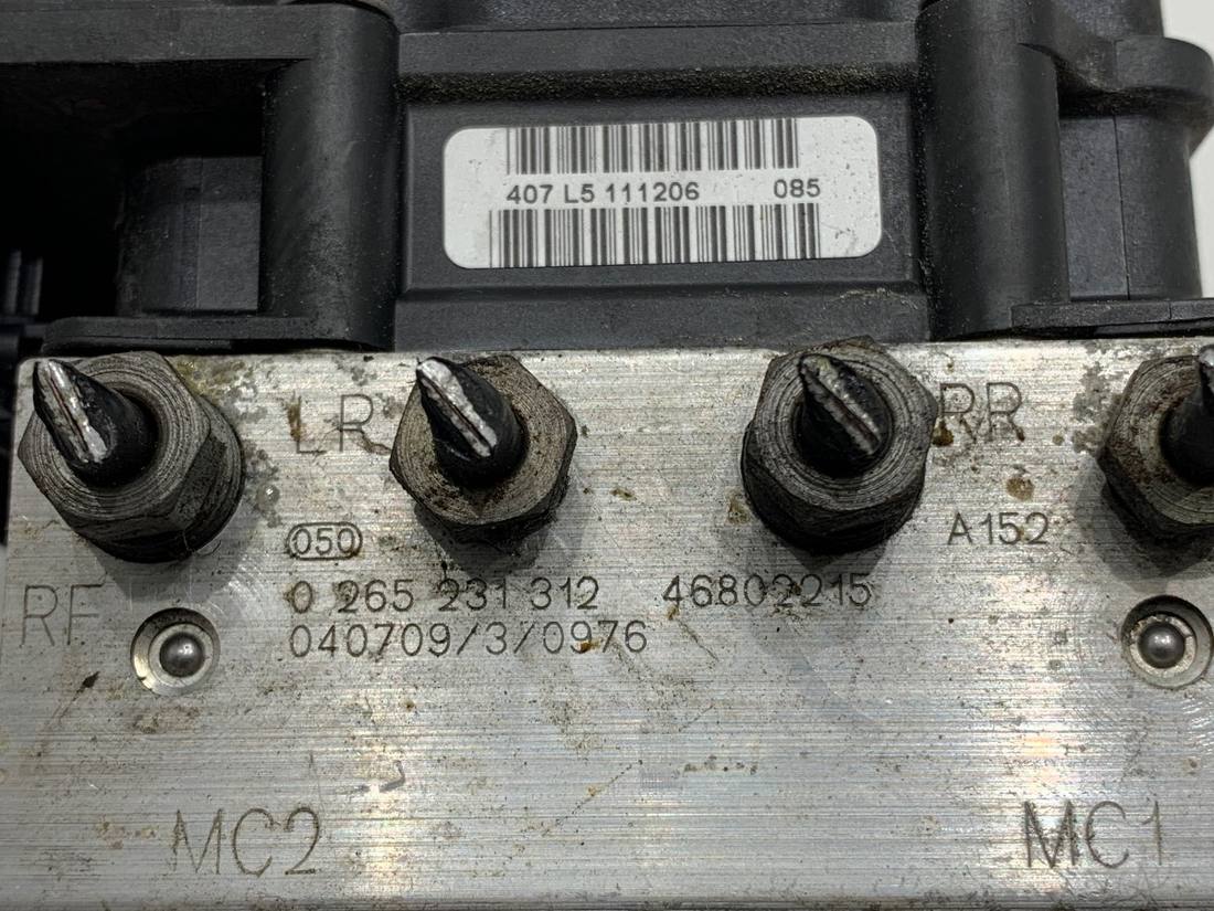 Блок керування ABS АБС Fiat Panda 0265231312 — фото деталі 6