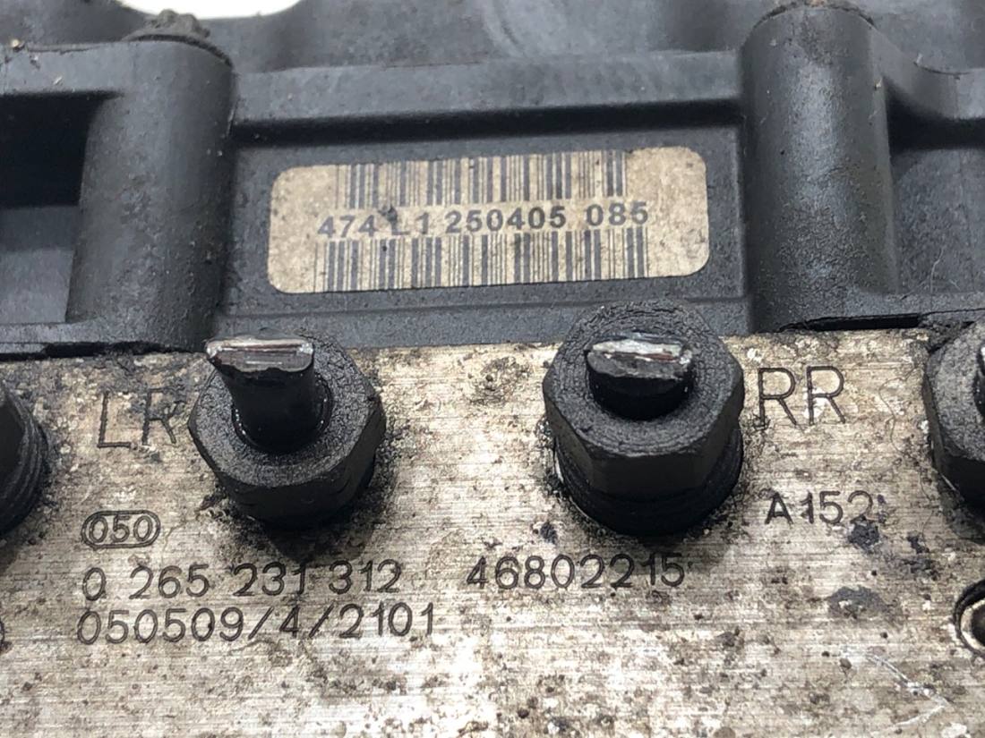 Блок керування ABS АБС Fiat Panda 0265231312 — фото деталі 5