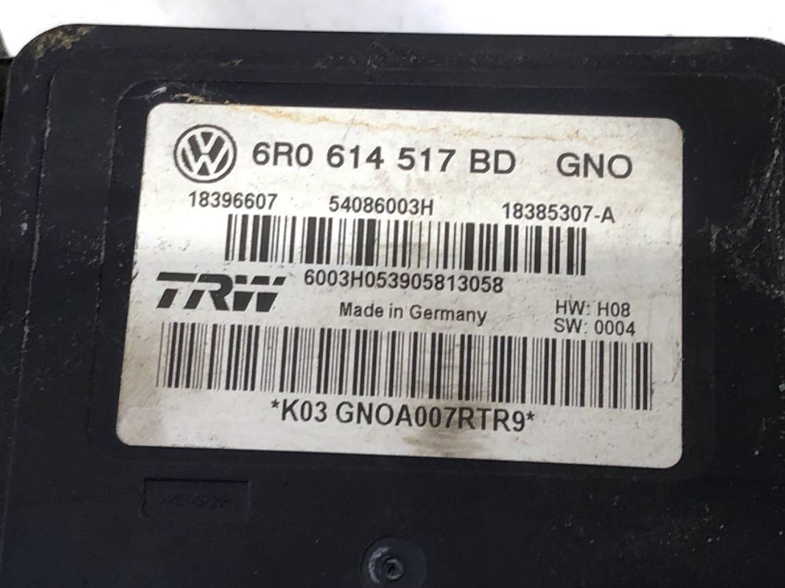 Блок керування ABS АБС Skoda Rapid 6R0614517BD — фото деталі 5
